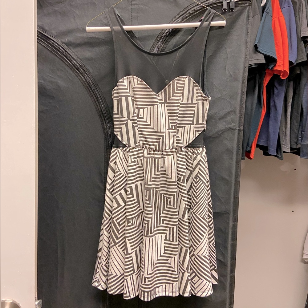 Material girl skater dress size S